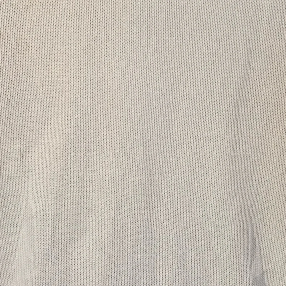 Vintage Geoffrey Beene Cotton Crewneck Sweater‎ Cream Gray XL